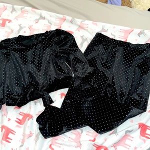 Habitual Kid 2 piece Velour outfit